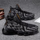 Yique Yique Men's Shoes para primavera Nuevos zapatos de malla de peso ligero y transpirable Versátiles de papá informal