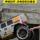 
Jazz Coolpad Wrangler Children's electric car four-wheeled car can be used for adult off-road baby toys with remote control four-wheel drive car top-end gray upgraded version dual 12v14 battery + luminous wheel