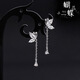 Sangma high-end gift box hair accessories hairpin set hairpin silver needle earrings earrings birthday gift Teacher's Day gift practical
