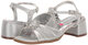 Steve Madden Girls' Shoes Unisex Children's Tango High Heel Sandals, Silver Silver 2 Little Kid