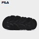 Fila Chaussures officielles pour hommes Snowcap Retro Slippers 2025 Été Nouveau style pantoufles de rock mode chaussures décontractées Crocodile Gray-Cv 42