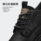 Hailan Home Hla Chaussures masculines Chaussures décontractées polyvalentes Chaussures en cuir bas pour hommes Chaussures de travail d'extérieur pour hommes hommes 0548 noir 44