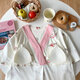 Cao Jingjia summer short-sleeved pregnant women's nightgown with chest pad pregnancy pajamas 2025 new style hospitals can wear breastfeeding skirts outside when entering the delivery room QSY16819 short-sleeved skirt 3XL size recommended weight 148-180Jin [Jin equals 0.5 kg]