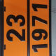 Hazardous goods rectangular signboard 2025 new national standard road transportation hazardous goods signboard oil tanker signboard hazardous waste 90/3291 40*30CM rectangular stainless steel