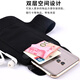 He Jiagong running arm bag with touch screen running mobile phone carrying artifact running equipment wrist bag mobile phone case sports mobile phone bag gray touch screen/reflective strip/headphone hole