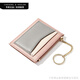 Chaseng / Kavlon2025 Small pour femmes Sac de carte mignon CARTE CARDE simple et pratique Version coréenne Mini Bank Card Integrated Coin Wallet Orange [Flagon officiel]