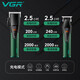 Vgr Salon Hair Cutter Set Electric Push Push Pushing Rechargeable Digital Child Sculpture Head Rasage Electric Fader Mother Child Set Green VGR-677 Garantie