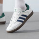 ADIDAS阿迪达斯三叶草男鞋女鞋板鞋秋季新款情侣金标贝壳小白鞋休闲鞋 IH4882/白绿/T头鞋 42