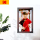 Kodak electronic photo album 23.8/32/21.5/27-inch high-definition smart digital photo frame wall-mountable large-size cloud photo frame photo video player black red (21.5 inches)