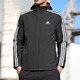 阿迪达斯（adidas）男装运动套装 2025夏季新款梭织连帽夹克防风外套 针织长裤2件套 IB0381+GK9226 M