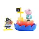 [90% neu] Peppa Pig Swing Piratenschiffszene rund um Schwein Dad Doll Play House Toys Kindertag Geschenk