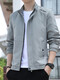 
Romon Chun Autumn Men's Thin Jacket Men 2025 New Stand Collar Jacket Fashion and All-match Casual Trench Coat Gown Men 686 [Black White] M [Suggested 80-95 Jin [Jin equals about 0.5 kg]]