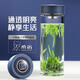 
Heenoor single-layer glass cup car water cup simple business men and women tea cup XN-6015/6016/6017/6056 Sheno-with anti-counterfeiting code [no gift] New model - steel color - 430ml [with filter]