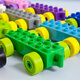 LEGO LEGO GRANDS PARTICULES BLACHEMS Small Train Chassis Car petite voiture Grande Locomotive Accessoires Assemblage pour enfants Toy Classic Locomotive Set