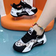 E.tox shijiazhuang meizu net net respirant pippen papa chaussures sport chaussures confortables chaussures para chaussures de danse 9928 style masculin et féminin blanc et noir 38