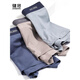2025 New Ice Silk Markless Boxer Pantaler pour garçons Boîtres à adolescents Boresurs Spring and Summer 8L695 Hongyun Nation L 100-120Jin [Jin est égal à 0,5 kg]