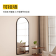 Xiaojiangcai (Xiaojiangcai) Spiegel Ganzkörper-Dressing Mirror Home Schlafzimmer Internet Promi bodenstarke Mirror Ins Windhängung Wand Hanging Messspiegel Gold 40*150