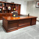 Hanjitangyu Chinese style solid wood desk boss desk president desk office executive desk chairman high-end simple workbench 2.4 meters boss desk
