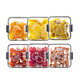 Natural Pies Spring Flowers and Autumn Fruit Candied Fruit Gift Box 1050g/piece dried fruits office snack gift box gift snack food