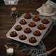 Clcey Activity Brotform Backschale Backform und Tasse Mini Schimmel Haushaltsbabysablett drei Typ Blumenform 6 Tasse PP9226