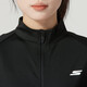 Skechers Anzug Frauen Sportswear Stand Kragen Jacke Running Fitness Training Hosen Freizeithosen Straight Hosen Hose schwarzer zweiteiliger Set/Mantel + Hose xs xs