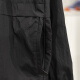 Li Ning Sports Windbreaker Men's 2024 Fitness Series Sunscreen Anti-Splash Loose Capucha Afdu679 Negro Afdu679-4 XL