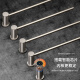KG concealed electric towel rack fine copper hidden towel rod digital display hidden into the wall pre-embedded high-end customized villa 2 poles [electrophoresis white] full copper waterproof G688 hidden wire