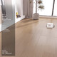 XMSJ Couleur en bois Planchers en bois laminé 12 mm 12 mm résistant à l'usage étanche Ventes directes Diamond Board Cream Style 5012 + Ligne de plinthe à bois massif + ensemble complet d'accessoires de matériaux auxiliaires 1
