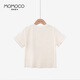 
Mamimaca MOMOCO Summer Children's Short Sleeve T-shirt Girls Print T-shirt 5022 Beige 105
