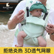 Kangaroo baby strap front and back dual-purpose baby holding artifact baby front-held walking baby lightweight four out to free your hands four seasons Starry sky gray