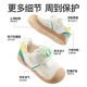 More Rabbit Children's Shoes 2025 Four Seasons New Soft Soled Sports Shoes for Boys and Girls Stable Shoes Breathable Mesh Shoes Anti-Kick Shoes