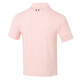 Under Armour (Under Armour)UA official Men's Fashion Simple Lapel Polo Shirt Business Casual Fitness Casual Golf Sports Short Sleeve 1378677-673-Pink M /170/92A