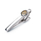 NOSSKISS tie clip for men's business high-end light luxury custom niche men's high-end collar clip for men's birthday gift gift silver tie clip--gift box package