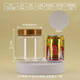 XMSJ PLANT SQUATE PLANT Scellé Potte-Polie Transparent Aliments Plastique Vide Plastique Écrou Biscuit Biscuit Fleur Thé Fruit Séclé