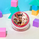 
MPPMCK Nezha Yo-Yo Children's Glowing Toys Rotating Yo-Yo Boy and Girl Yoyo Ball Cartoon Gift Purple Nezha 3