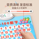 星星舟1到100数字有声挂图幼儿童认知点读发声学习宝宝早教启蒙认识墙贴 【2张】拼音+字母