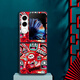 Xiao Jiejiang a choisi Nubia Flip2 Mobile Phone Case Nubia Flip2 Mobile Phone Case Nubia Leather Pattern peint nouveau NX724J Pliage Screen Anti-Fall European and American Puzzle Ty-Mushroom Head Nubia Flip2 [motif de peau grand trou]