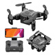 Drone Remote Control Aircraft High-Definition Children's's Toys's Four-axis École primaire Étudiant Aircraft Black Technology Hélicoptère Hauteur intelligent - 20 millions de photographies aériennes Version 5 Batteries Remote Contrôle Batteries + ACCESSOIRES VULLÉRABLE + ONE PAIR