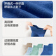 Balabala Socken Sommer Mesh Kinder Sportwindsocken atmungsaktive Jungen und Mädchen kleine Kinder große Kinder fünf Paare 208225172208