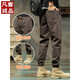 Pantalones casuales de primavera y verano de Vancl para hombres 2025 NUEVOS Pantalones de trabajo de marca de moda Pantalones de trabajo deportivos para hombres Spring and Summer 689 Camel + 689 Dark Grey Fin Style 4xl 180-190Jin [Jin equivale a 0.5 kg]