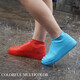 Baige Regenfischschuhabdeckung Silikon Regenfischschuhabdeckung wasserdicht und rutschfeste tragbare Kleidung-resistente Regenstiefel für Männer und Frauen nicht disposabler Schuhabdeckung Zwei-Pair-M-Größe (35-39) Fashion Blue [Frauenmodell]