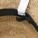 Sombrero de pescador plegable de Muji Palm Sombrero trenzado 25 Summer DBA57A5S Color original One Size 57-59