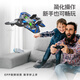 Ibezhi drone d'avion télécommandé 3-6-12 ans jouet pour enfant garçon cadeau d'anniversaire combattant mousse anti-chute vol stationnaire bleu-cinquième génération-décollage et atterrissage vertical-coffret cadeau école primaire lycée garçon 7-14 ans cadeau