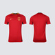 Nike (Nike) Nike Nike 25-26 Saison chinoise Team Fans Home Fans Version Jersey à manches courtes Men d'adulte FZ9018-687 Fitness Red FZ9018687 L (140-155Jin [Jin est égal à 0,5 kg]))