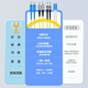 Optical Aviation Telecom-grade fiber optic jumper LC-LC single-mode dual-core 2-meter home fiber optic cable low smoke halogen-free environmentally friendly external vessel Transceiver Pig fiber GH-LL02-S