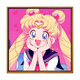 Clcey niedlicher Cartoon Sailor Moon Digitalölmalerei DIY Kinder handbemalte Acrylölmalerei Schlafzimmer Hängende Malerei