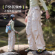优优1点（Yoyo one）女童速干裤2025夏季薄款儿童运动冰丝徒步防水户外女大童登山裤子 15261浅卡其+15265杏色 120