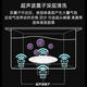 倪之尔雅仕特智能净化水槽超声波洗碗厨房一体式全自动清洗洗菜机不锈钢 黑金刚纳米12048【龙头套餐】