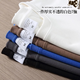Rein weißer 500 g schweres T-Shirt Pure Cotton Dick-Fadenausschnitt Kurzschläfe Übergrößere Modemarke Drei-Pin-Halbhülle 320 g schwere Kurzschläfe-Rot L empfohlen 140-160jin [Jin ist 0,5 kg]