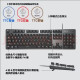 
Logitech K845 wired gaming mechanical keyboard 104 key DIY color keycaps E-sports keyboard chicken backlit metal panel K845 red axis-Kulomi